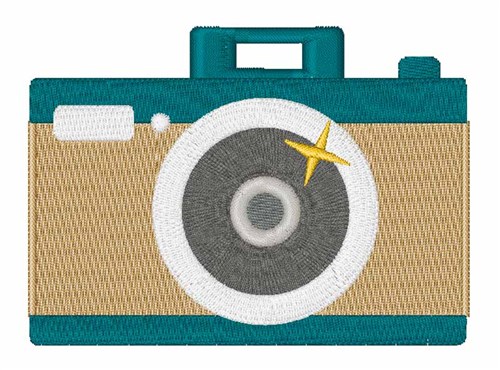 Camera Machine Embroidery Design