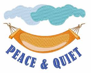Picture of Peace & Quiet Machine Embroidery Design