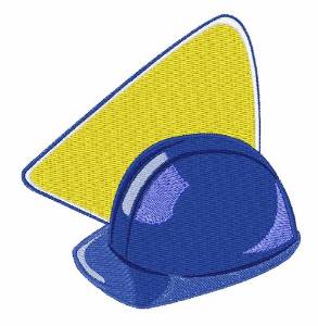 Picture of Hard Hat Machine Embroidery Design