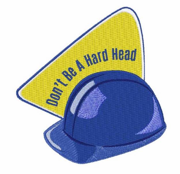 Picture of Hard Head Machine Embroidery Design