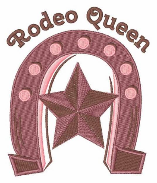 Picture of Rodeo Queen Machine Embroidery Design