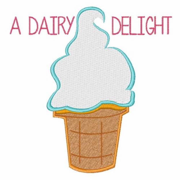 Picture of Dairy Delight Machine Embroidery Design