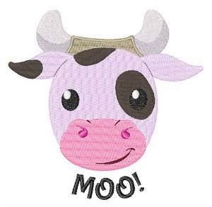 Picture of Moo Cow Machine Embroidery Design