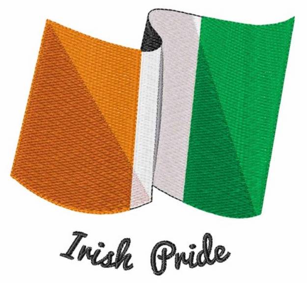 Picture of Irish Pride Machine Embroidery Design