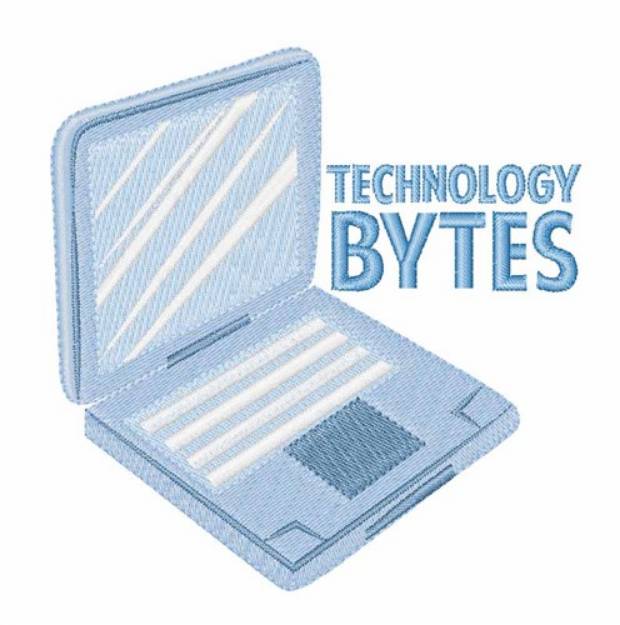 Picture of Technology Bytes Machine Embroidery Design