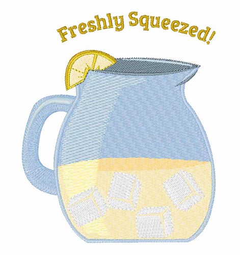 Freshly Squeezed Machine Embroidery Design