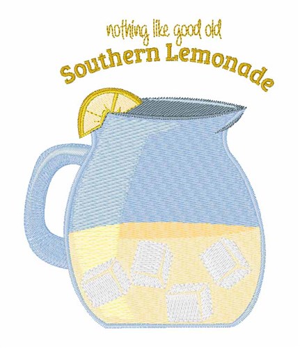 Suothern Lemonade Machine Embroidery Design