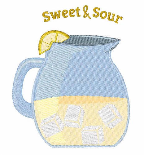 Sweet & Sour Machine Embroidery Design