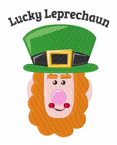 Lucky Leprechaun Machine Embroidery Design