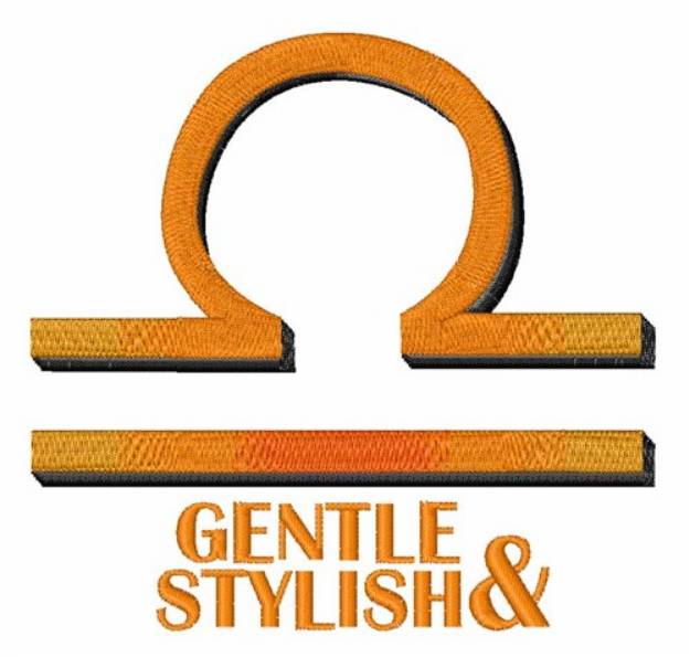 Picture of Gentle & Stylish Machine Embroidery Design