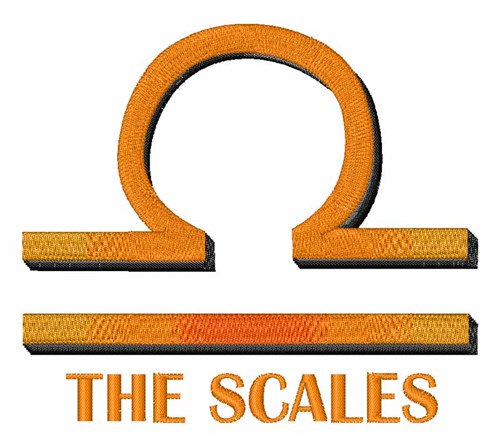 The Scales Machine Embroidery Design