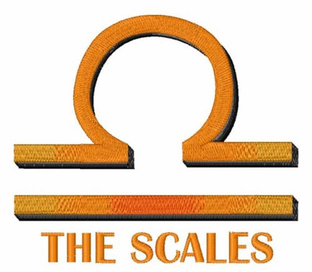 Picture of The Scales Machine Embroidery Design