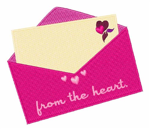 From The Heart Machine Embroidery Design