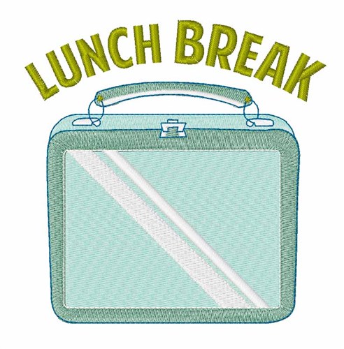 Lunch Break Machine Embroidery Design