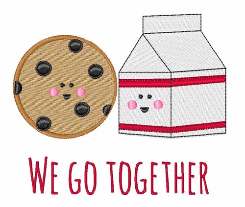 Go Together Machine Embroidery Design