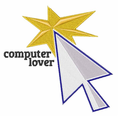 Computer Lover Machine Embroidery Design