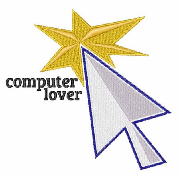 Picture of Computer Lover Machine Embroidery Design