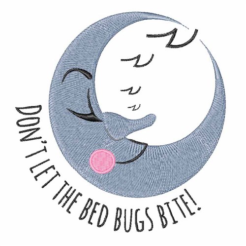 Bed Bugs Bite Machine Embroidery Design