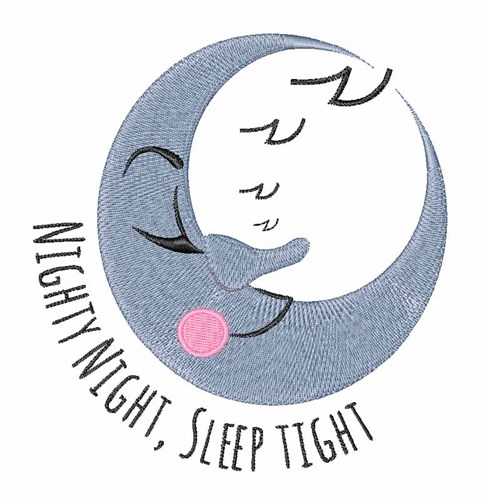Sleep Tight Machine Embroidery Design