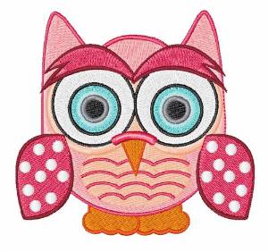 Picture of Funny Owl Machine Embroidery Design