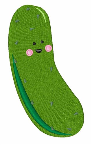 Funny Pickle Machine Embroidery Design