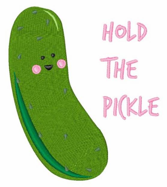 Picture of Hold The Pickle Machine Embroidery Design