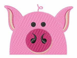 Picture of Pig Face Machine Embroidery Design