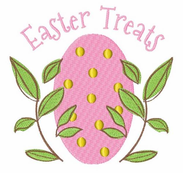 Picture of Easter Treats Machine Embroidery Design