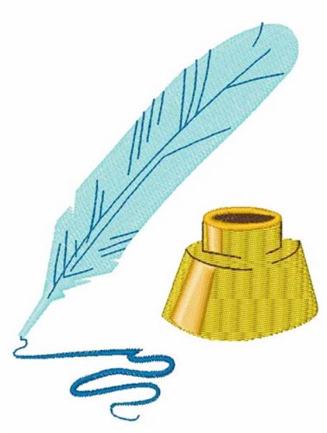 Picture of Quill & Ink Machine Embroidery Design