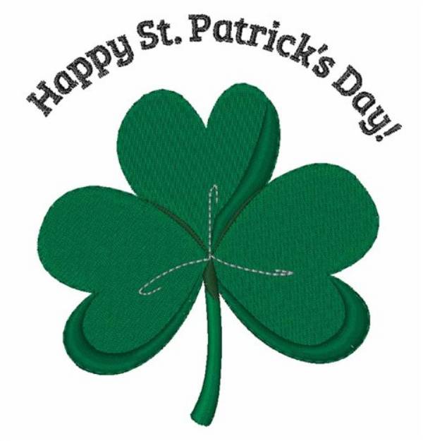 Picture of St Patricks Day Machine Embroidery Design