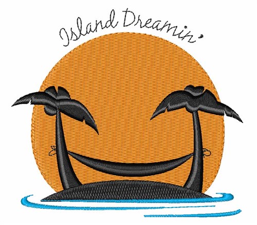 Island Dreamin Machine Embroidery Design