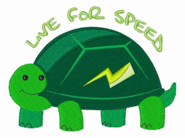 Picture of Live For Speed Machine Embroidery Design