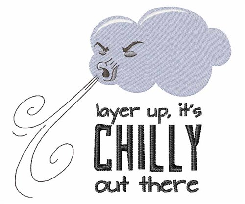 Its Chilly Machine Embroidery Design