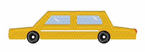 Taxi Cab Machine Embroidery Design