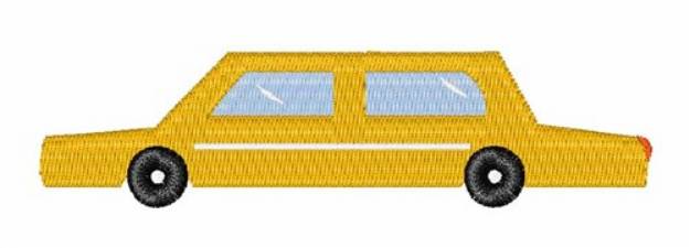 Picture of Taxi Cab Machine Embroidery Design
