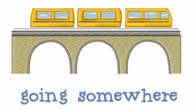 Picture of Going Somewhere Machine Embroidery Design