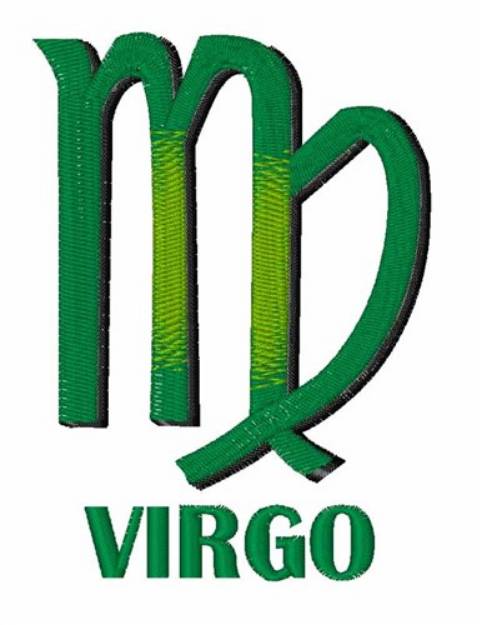 Picture of Virgo Machine Embroidery Design