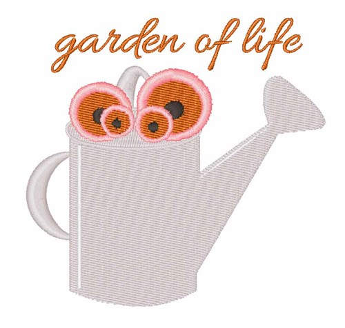 Garden Of Life Machine Embroidery Design