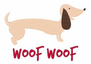 Picture of Woof Woof Machine Embroidery Design