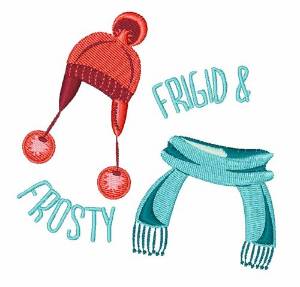 Picture of Frigid & Frosty Machine Embroidery Design
