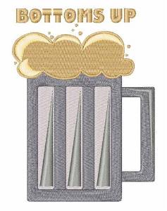 Picture of Bottoms Up Machine Embroidery Design