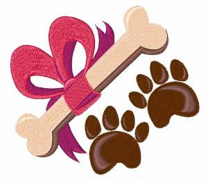 Picture of Dog Gift Machine Embroidery Design