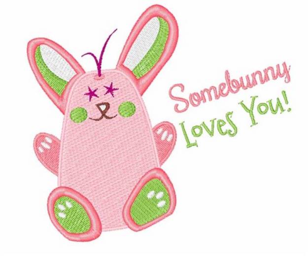 Picture of Loves You Machine Embroidery Design