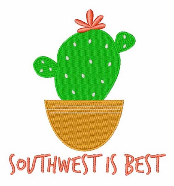 Picture of Southwest Is Best Machine Embroidery Design