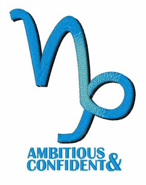 Picture of Ambitioius & Confident Machine Embroidery Design