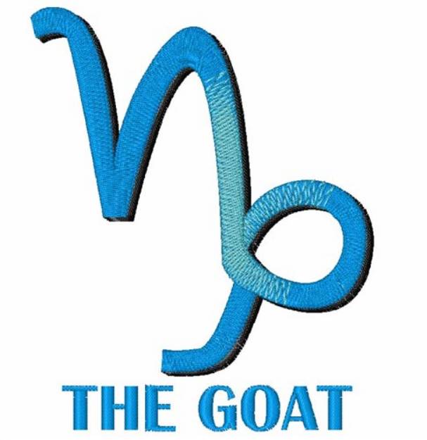 Picture of The Goat Machine Embroidery Design