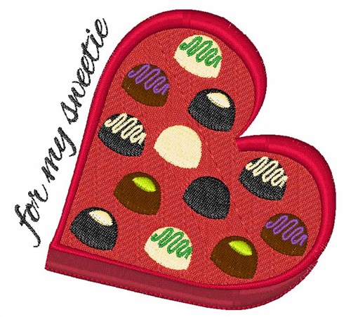 My Sweetie Machine Embroidery Design