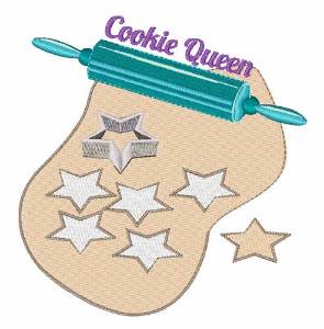Picture of Cookie Queen Machine Embroidery Design