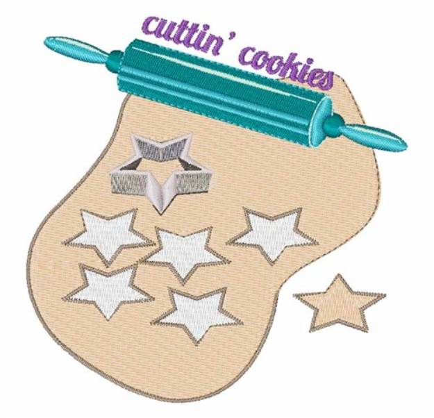 Picture of Cuttin Cookies Machine Embroidery Design