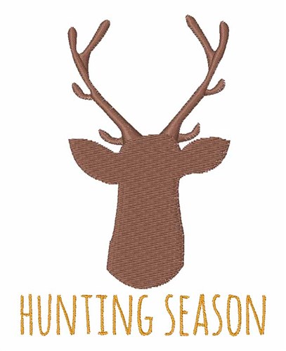 Hunting Season Machine Embroidery Design